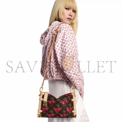 LOUIS VUITTON MURAKAMI  LV X TM SIDE TRUNK MM BAG M14278 (23.5*16*8.5cm)